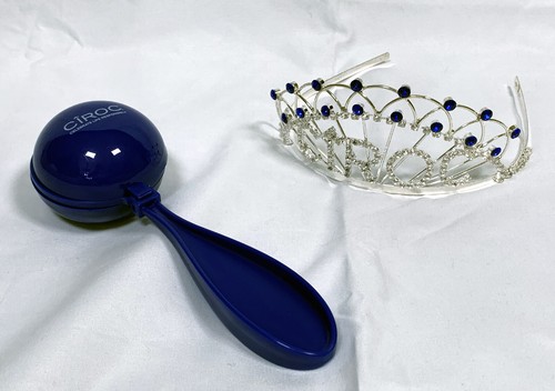 Ciroc Vodka Bejeweled Metal Tiara & Plastic Clapper Noisemaker - Picture 2 of 9