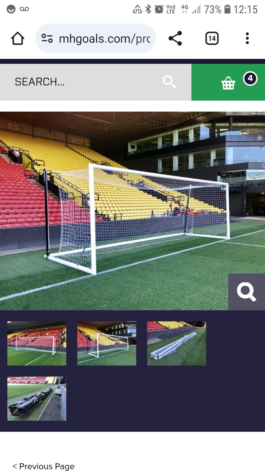 portable football goals eBay