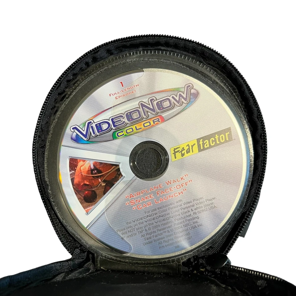 Lote De 8 Discos VideoNow Con Estuche Factor Miedo Bastante Extraño Padres Videos Divertidos Foto 2 de 4