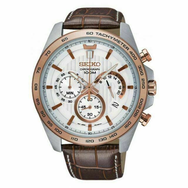 Seiko White Men's Watch - SSB306P1 for sale online | eBay
