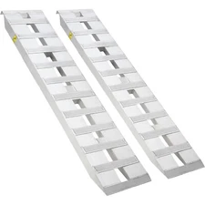 ✔️2X 94"x 15"Aluminum Trailer Ramps 6000 Lbs Capacity Heavy-Duty Loading Ramps N