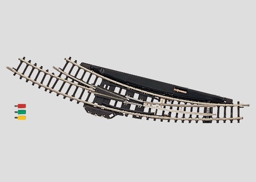 Marklin 8569 Z Scale 195 mm Electric Right Curved Turnout - Picture 3 of 3