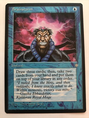 MTG Ice Age Brainstorm 61 MP