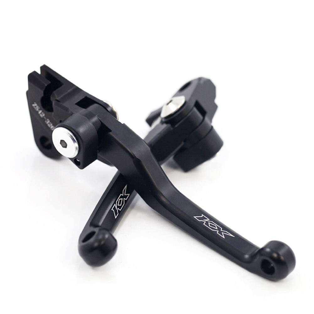 LOGO Pivot Brake Clutch Lever For KAWASAKI KX65 KX85 KX100 KX125 KX250