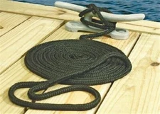 Seachoice Dbl Brd Dock Line-Black-3/4""X50' 47221