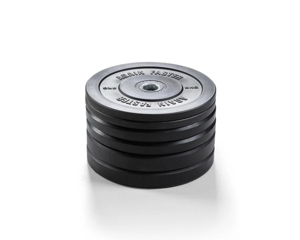 Again Faster Bumper Plates (15kg Pair) - Black (Weightlifting, Powerlifting) - Image 3 of 4