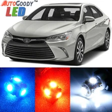 12 x Premium Xenon White LED Lights Interior Package Kit for Toyota Camry + Tool
