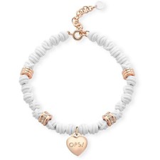 OPS OBJECTS OPSBR-450 BRACCIALE DONNA NODI CUORE BIANCO LIST. 29€ SOTTOCOSTO
