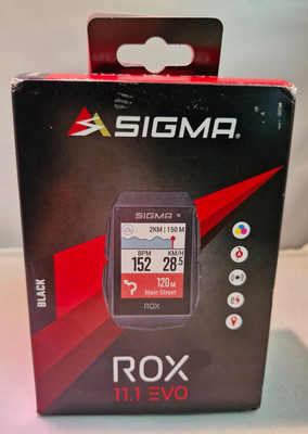 Sigma Rox 11.1 Evo GPS Fahrrad Cycle Bike Computer