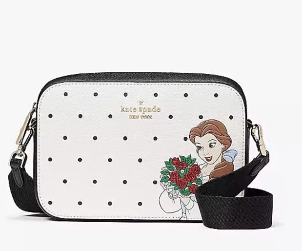 Disney X Kate Spade New York Beauty and the Beast Mini Camera Bag