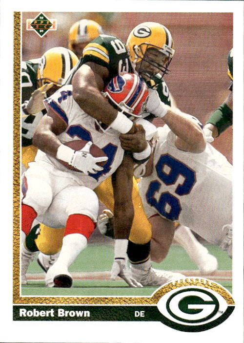 Robert Brown 1991 Upper Deck #519   Green Bay Packers