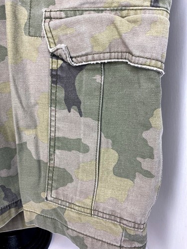 U.S. Polo Assn Heritage Camo Cargo Shorts Herren 36 braun Vintage Militär Taschen - Bild 5 von 10
