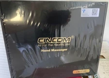 Cincom CM-026H White Handheld Rechargeable Cordless Hand Massager With Heat NEW