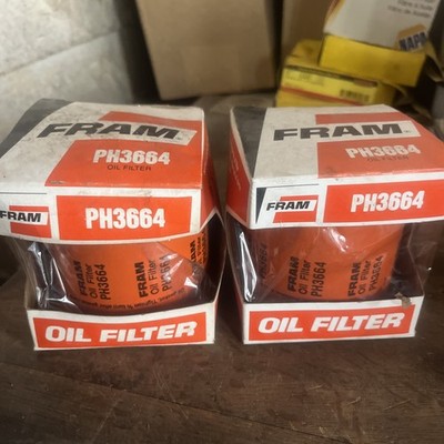 2 NOS FRAM PH3664 Oil Filters