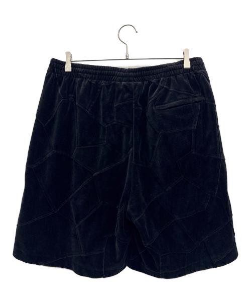 SUPREME                    patchwork Velour short… - image 2