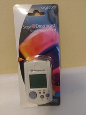 Sega DreamCast visual memory unit. sealed but used. 1999. 98 pkg condition. BUT