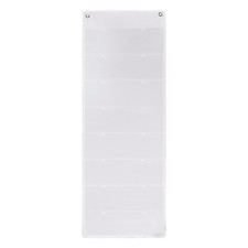 4" x 6" Index Card Holder Sleeve, 16 Card Slots Organizer Sleeve, White