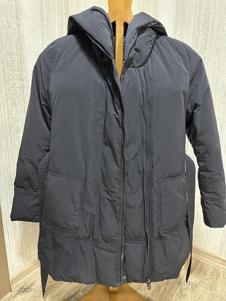 Women Armani Jeans Coat Navy 36 / S / 44