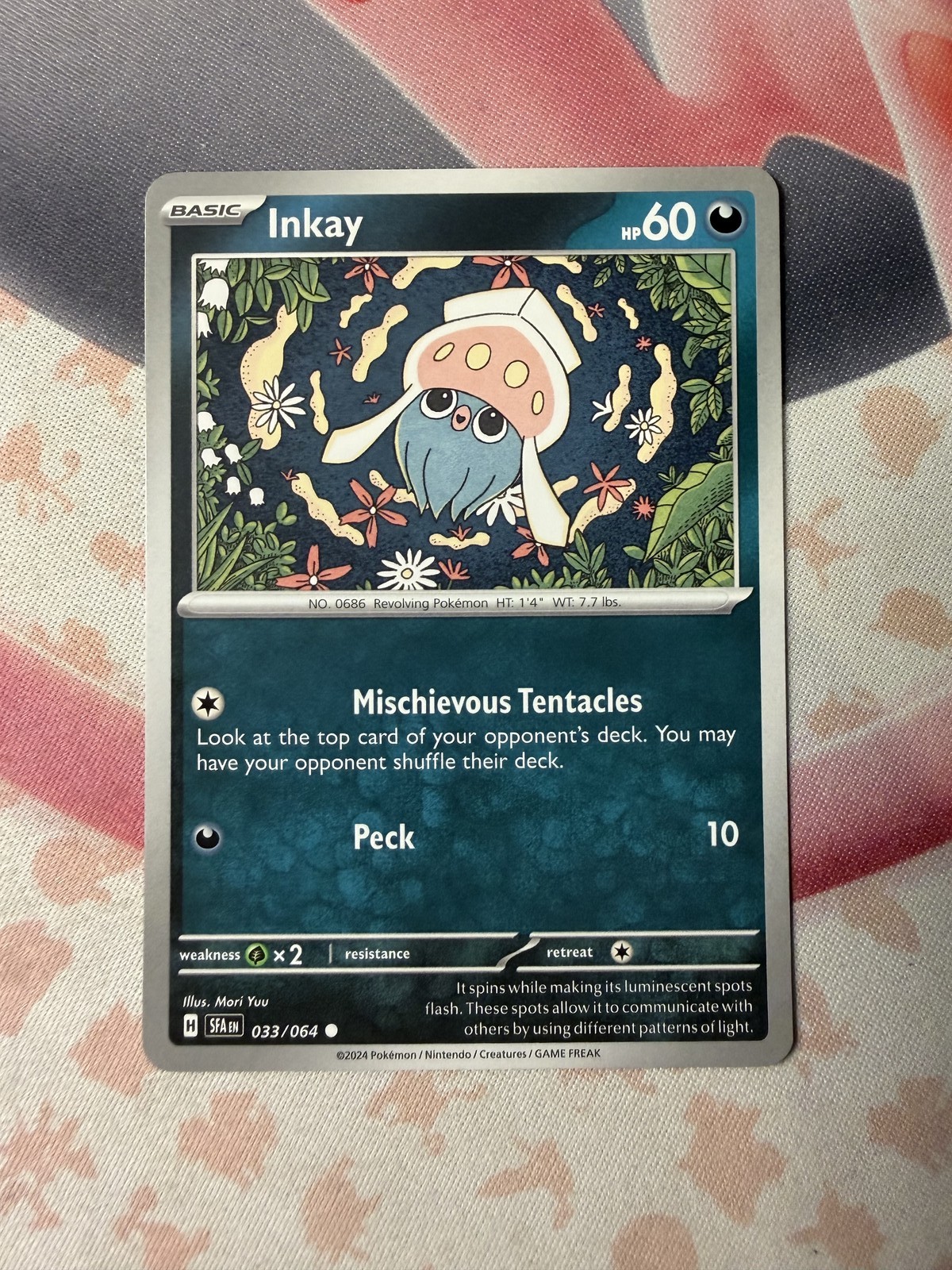 Inkay Common SV: Shrouded Fable 033/064 NM English