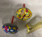 VINTAGE 1950’s 60’s PARTY NOISEMAKER NEW YEARS BELLS CLOCKS LADIES - SET OF 3 — photo 7