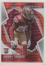 2021 Panini Rookies & Stars Rookies Red Pulsar Prizm Ambry Thomas #196 0nr3