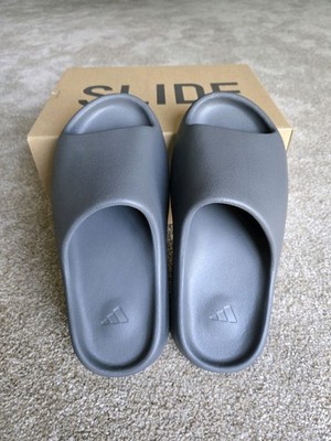 Adidas Yeezy Slide Granite Dark Grey ID4132 Men's SZ 7 | eBay