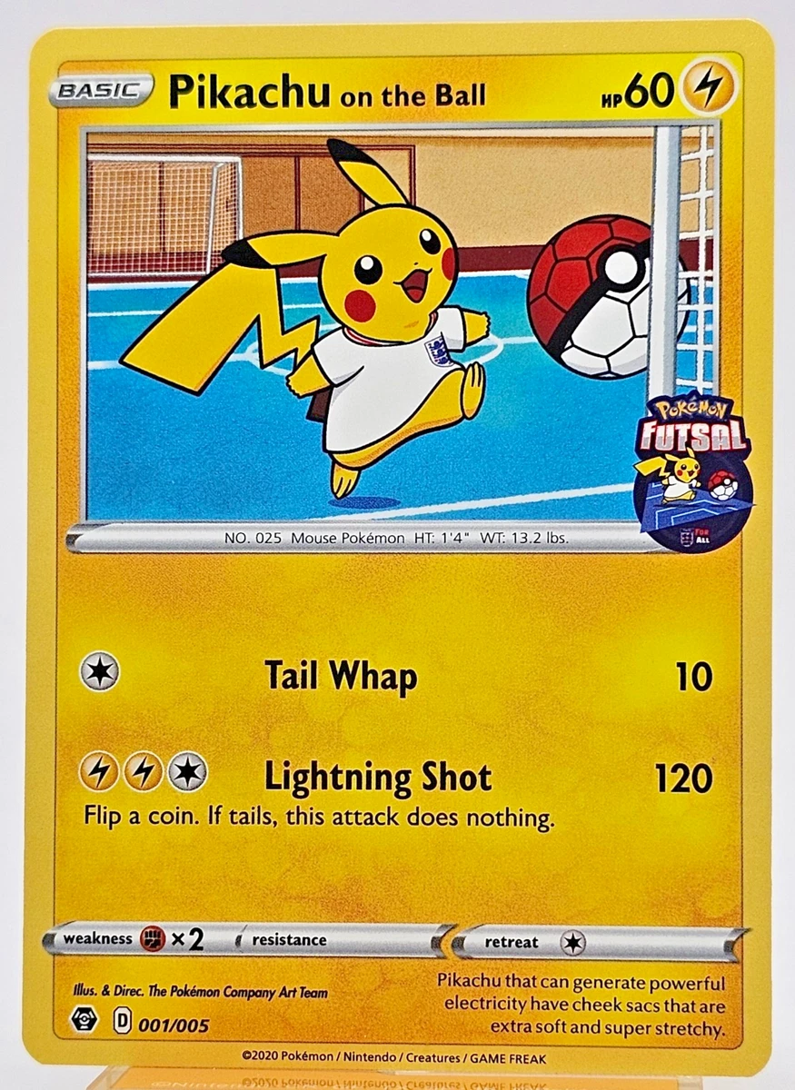 ピカチュウ オンザボール Pikachu on the Ball （英国限定） Pikachu on the Ball 001/005 Miscellaneous Cards & Products for