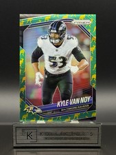2025 Panini Prizm Kyle Van Noy #246 Kangaroo Prizm 3/61 Baltimore Ravens SP