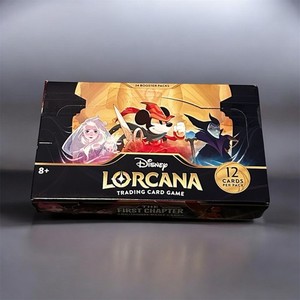 英語版　ロルカナ　ファーストチャプター　未開封ボックス Disney Lorcana ザ・ファーストチャプター ボックスシュリンク未開封