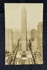 Postcard - RPPC Center, New York City, New York City, NY Vintage Ratcliffe Photo