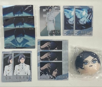 BLEACH Ishida Uryu Snamai Card Set Collectible Wafer Card Display Licensed