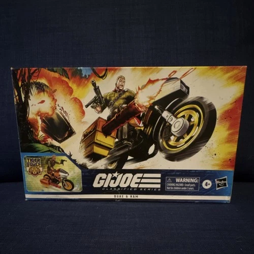 Hasbro G.I. Joe Classified Series Tiger Force Duke & RAM Motorbike Action Figure