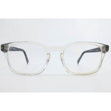 Affordable Designs Jan Crystal Black Eyeglass Frames 51-20-140 Clear Rectangular