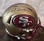 Jerry Rice Signed Full Size Speed Replica Helmet Player Hologram