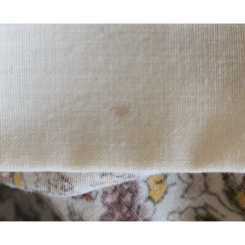 VTG JC Penney Prairie Home Queen Flat Sheet Brown Floral Pattern Cottage Core - Image 4 of 4