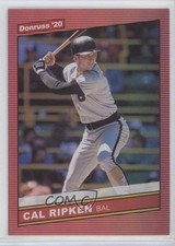 2020 Donruss Retro 1986 Variations Holo Red Cal Ripken Jr (Photo Variation) 0a6