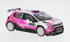 Ixo RAM976.22 Citroen C3 Rally2 Rumeau Rally Montecarlo 2025 1:43 Diecast