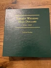 Empty Littleton coin Walking Liberty Half Dollar album