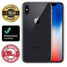 Buy Apple iPhone X - 256 GB - Space Gray (Unlocked) online | eBay