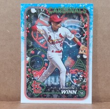 2024 Topps Holiday - Masyn Winn #H94 (RC)