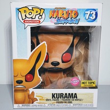 Funko Pop Animación: Naruto Shippuden - Kurama #73 Flocked Hot Topic Exclusivo