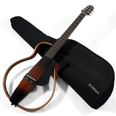 YAMAHA SILENT Guitar SLG200S Acoustic-Electric guitar TBS w/ Original soft case