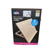 Zieler A3 Table Top Easel Wooden Adjustable Art Drawing Stand