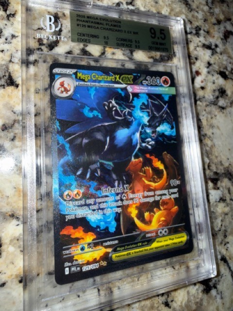 Mega Charizard X ex 125/094 - Phantasmal Flames Holo BGS 9.5 | eBay