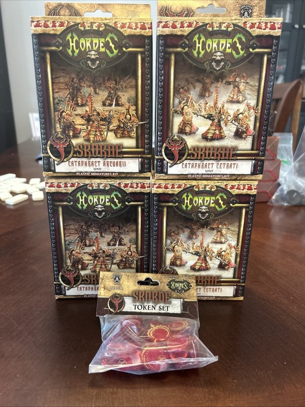 Hordes Skorne Cataphract Starter Army Lot NIB