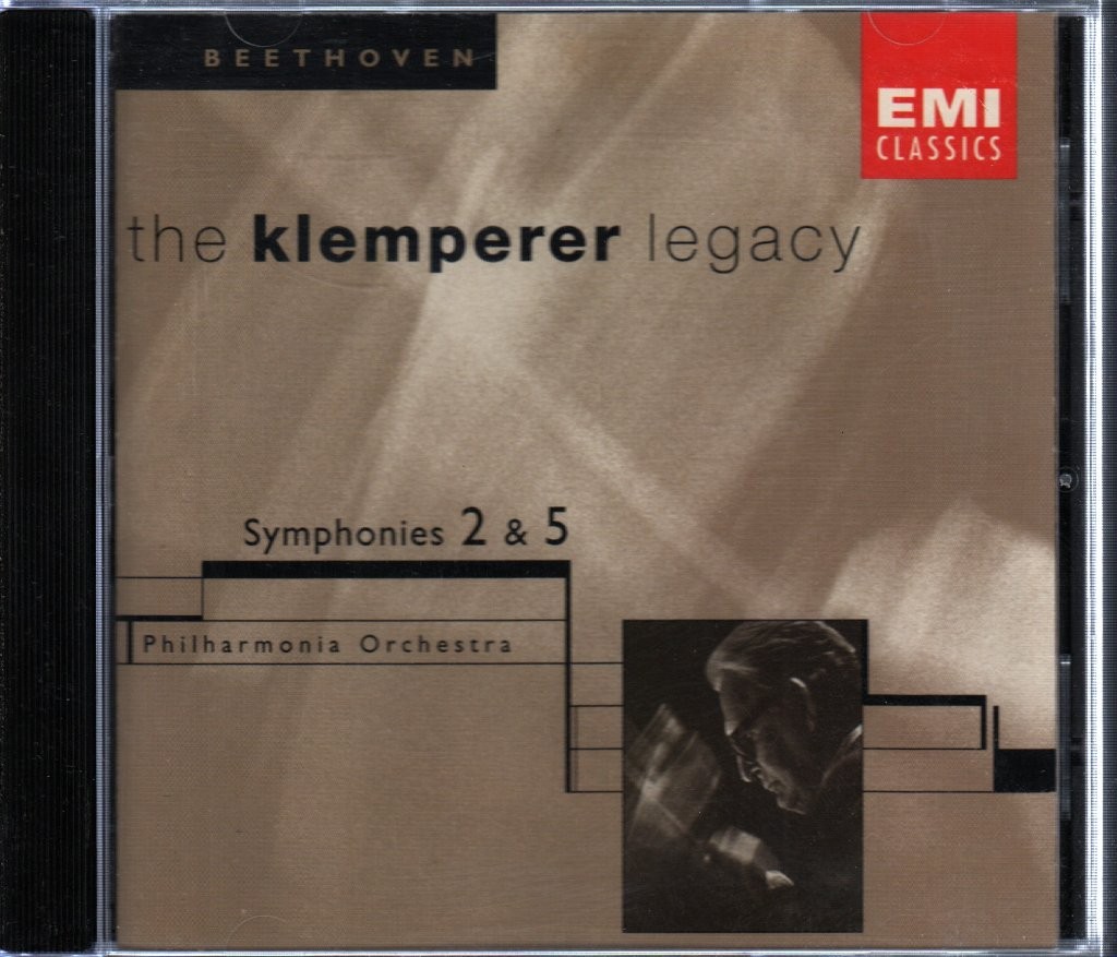 CDC566794 Philharmonia Orchestra Klemperer Legacy • Beethoven • Symphonies 2 & 5