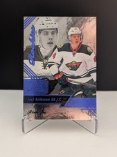 2016-17 Fleer Flair Showcase Blue Ice Rookie Joel Eriksson Ek 013/199