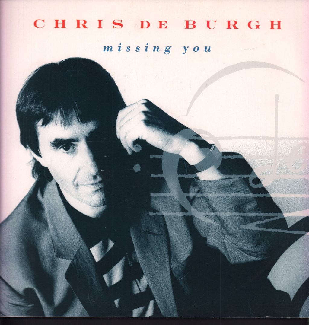Chris de Burgh Missing You 12"" vinyl UK Am 1988 with pic sleeve AMY474