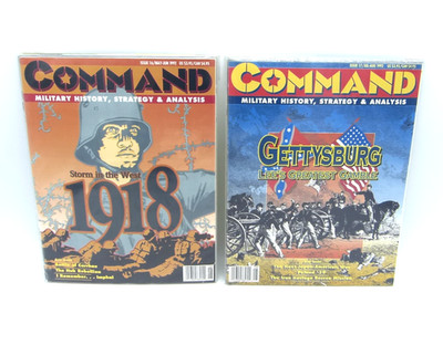 Command Magazine May-Juni 1992 & Jul-Aug 1992 Englisch Kellerfund / Kellergeruch