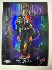 2025 Topps Chrome Derek Stingley Jr #ACT-19 All Chrome Team Refractor Texans